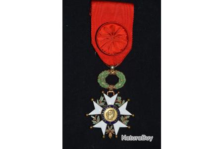 Médaille Légion D'honneur Chevalier (IVe République 1946-58) - Argent émaillé - Occasion