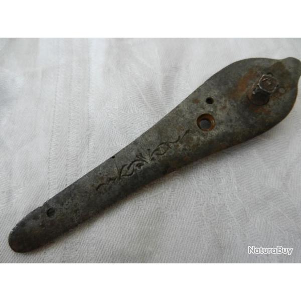 ancienne platine pour ancien fusil de chasse