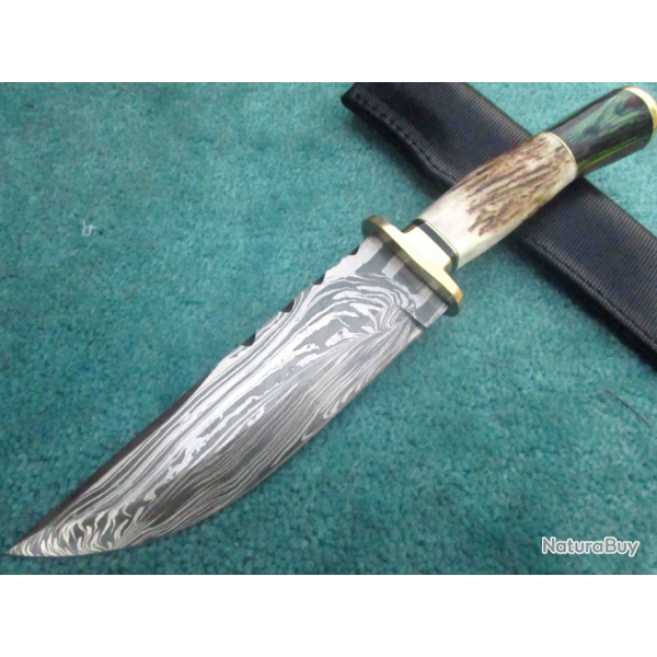 LAME DAMAS - COUTEAU DE CHASSE DAMAS (F.BK)