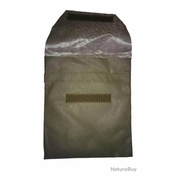 Pochette de rangement verte de l arm�e suisse en �tat de neuf