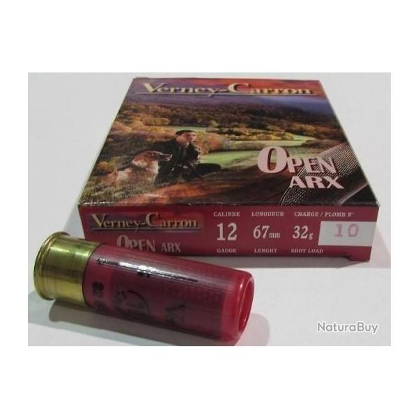 Boite de 10 cartouches Verney Carron, cal 12/70  OPEN ARX , 32 grammes, Numero 10