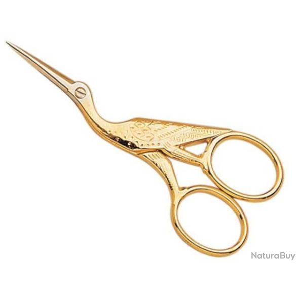 Ciseaux � broder Cigogne dor�s Nogent HB