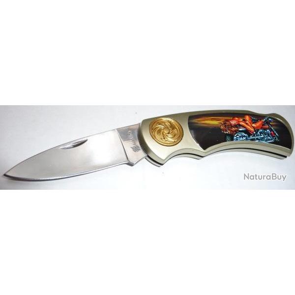 couteau de poche fantaisie Ladies Biker 3