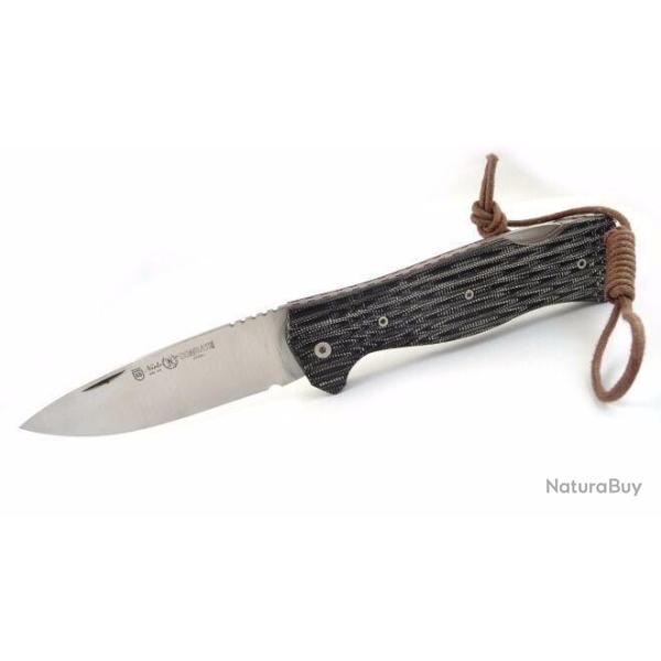couteau de poche pliant Nieto Combate 662 manche micarta noir/gris