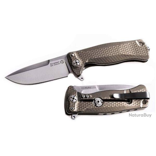 Couteau pliant Lionsteel Titanium Bronze SR22.B