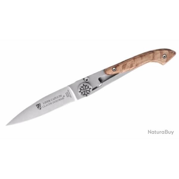 Couteau r�gional Capucin ch�ne vert Claude Dozorme