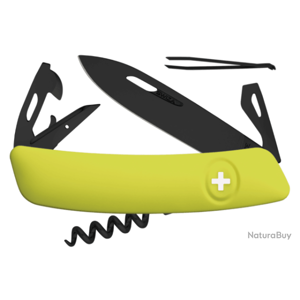 couteau suisse Swiza D03 All Black Mousse