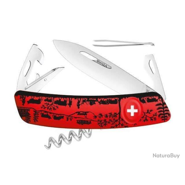 couteau suisse Swiza D03 Heimat rouge