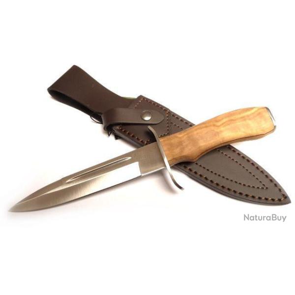 Dague de chasse manche olivier Joker 32CO