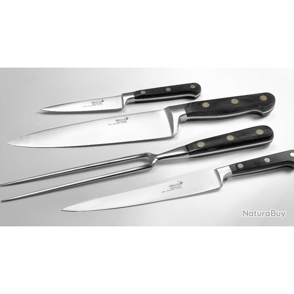 Jeu de 4 outils de cuisine forg�s D�glon Grand Chef