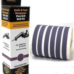 WS2705-Kit de courroies grain 6000 fin pour Aiguiseur Work Sharp WS1 ou MK2