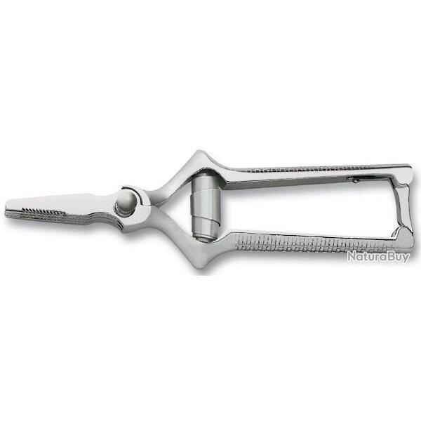 Masticateur de viande droit en acier inoxydable