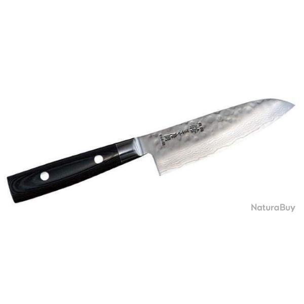 Yaxell Zen, couteau japonais Santoku 35501 Damas 37 couches