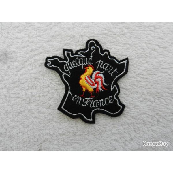 Insigne badge militaire Quelque part en France