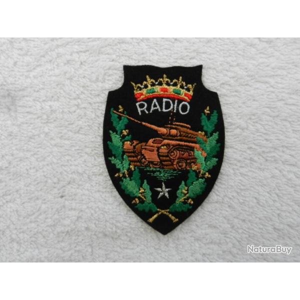 Insigne badge militaire Fran�ais radio - blind�e