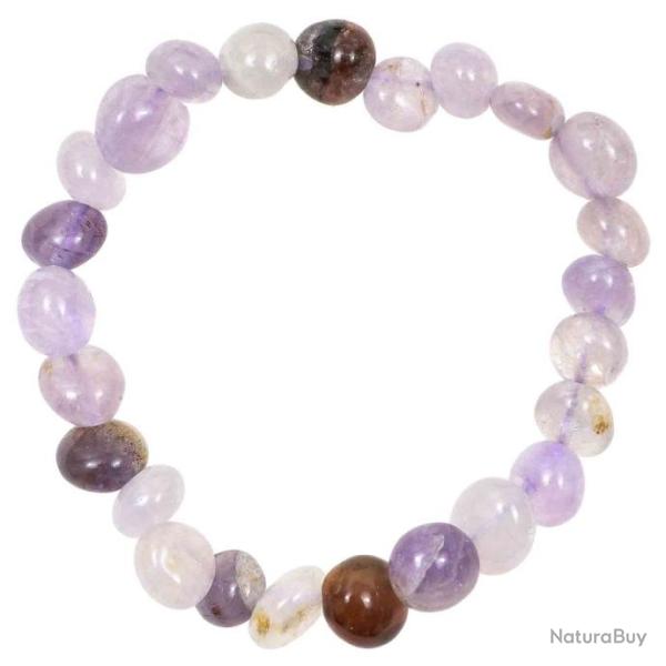 Bracelet en auralite 23 - Perles pierres roul�es