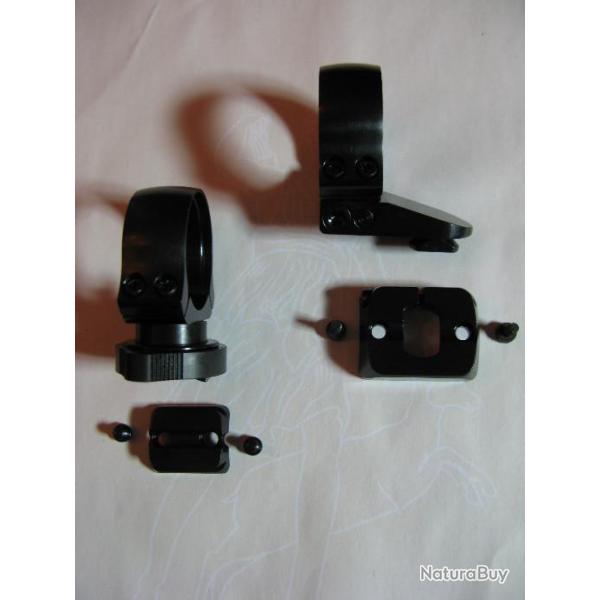 Montage pivotant HMS avec colliers de 30 mm pour Haenel SLB 2000