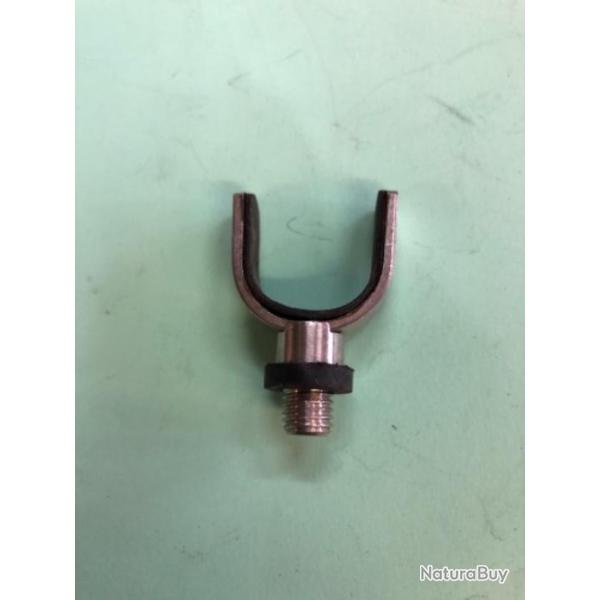 4 support canne arri�re type u inox butt grip .diam�tre 22 mm. peche carpe carplinq PROMO
