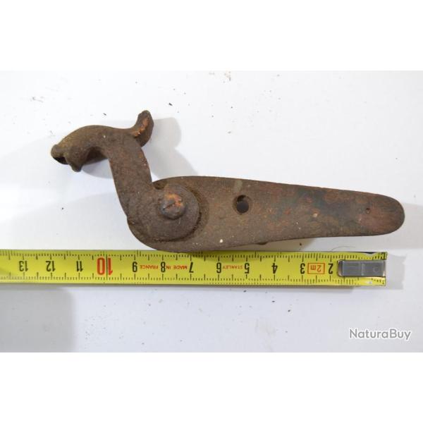 Platine pour fusil de chasse ancien � broches, poudre noire. Id�al restauration arme ancienne (A)