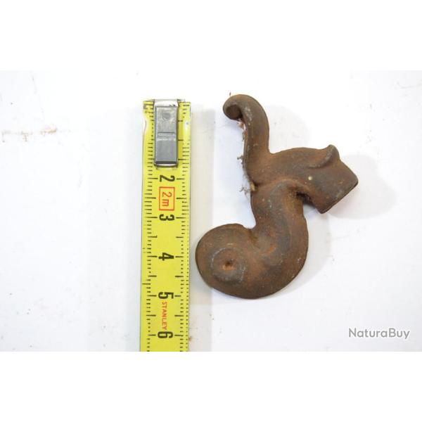 Chien pour fusil de chasse � chien ancien, brut de fabrication, � finir. Id�al restauration (K)