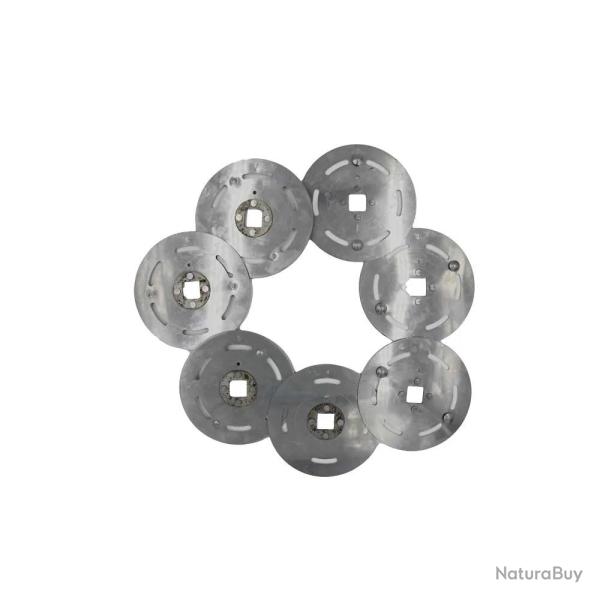 Jeu de 7 disques pour plumeuse � sec Senesi