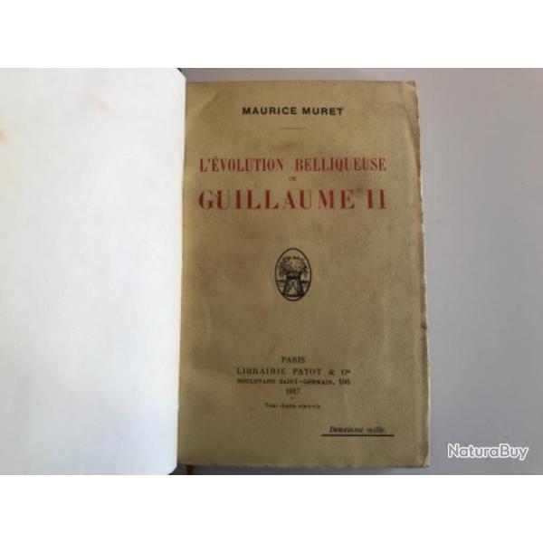 l?�volution belliqueuse de Guillaume II - 1917