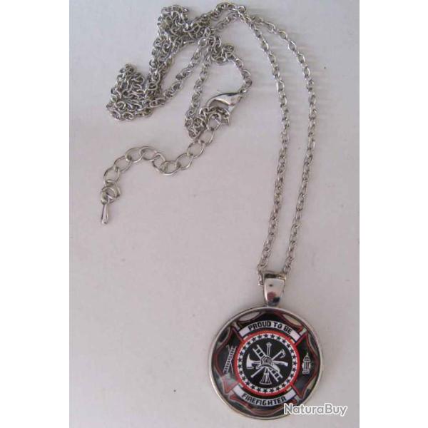 PENDENTIF POMPIER FIRE DEPT - Ref.62