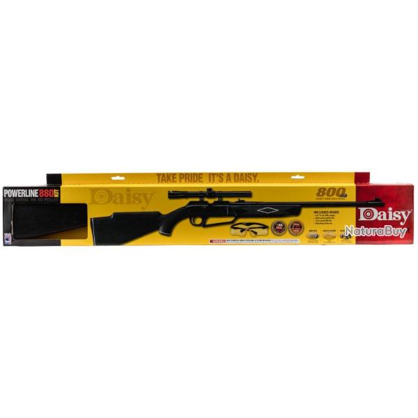 Carabine multi-pompe Daisy Model 880 BB's et diabolo cal. 4,5 mm