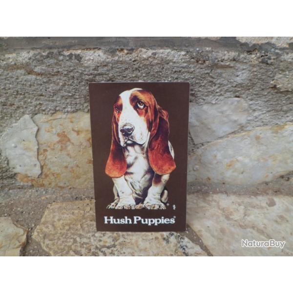 Superbe autocollant chien de chasse Basset ref 02