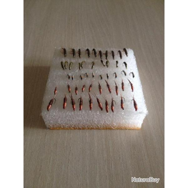 Nymphes peche a vue mouche