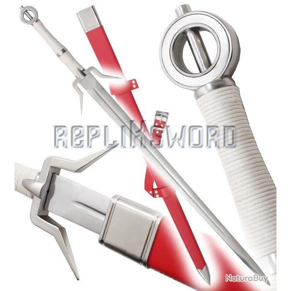 The Wticher Epee de Ciri Replique Acier Sabre et Fourreau Repliksword
