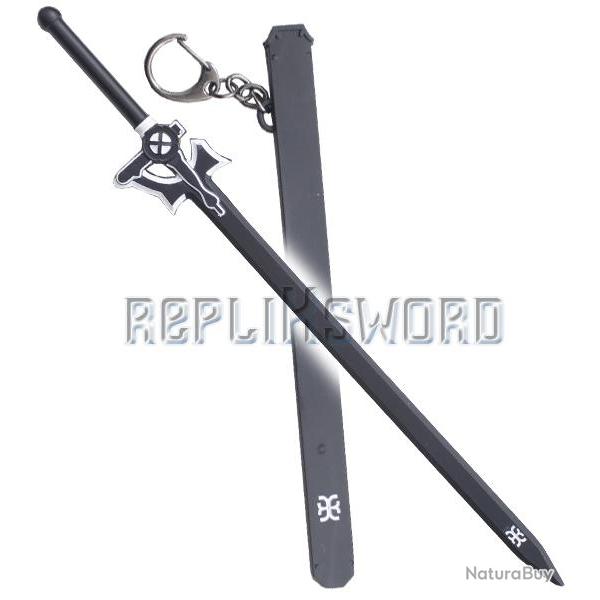Coupe Papier Elucidator Epee Noir 21,5cm Ouvre Lettre Repliksword