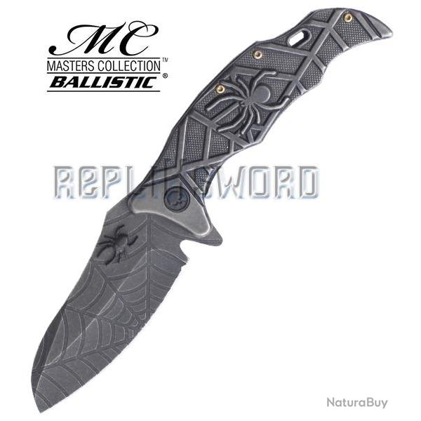 Couteau de Poche Spider Silver MC-A018SW Pliant Repliksword