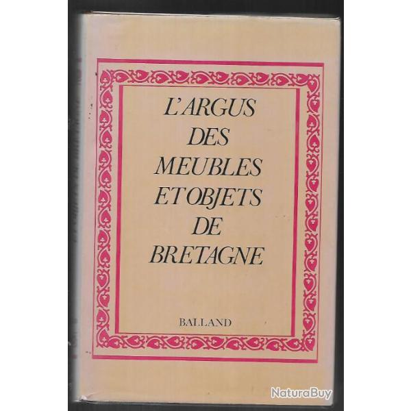l'argus des meubles et objets de bretagne d'arlette royer