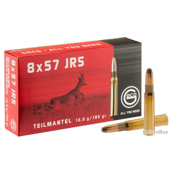 ( Munitions de grande chasse Geco 8 x 57 JRS)Munitions de grande chasse Geco 8 x 57 JRS