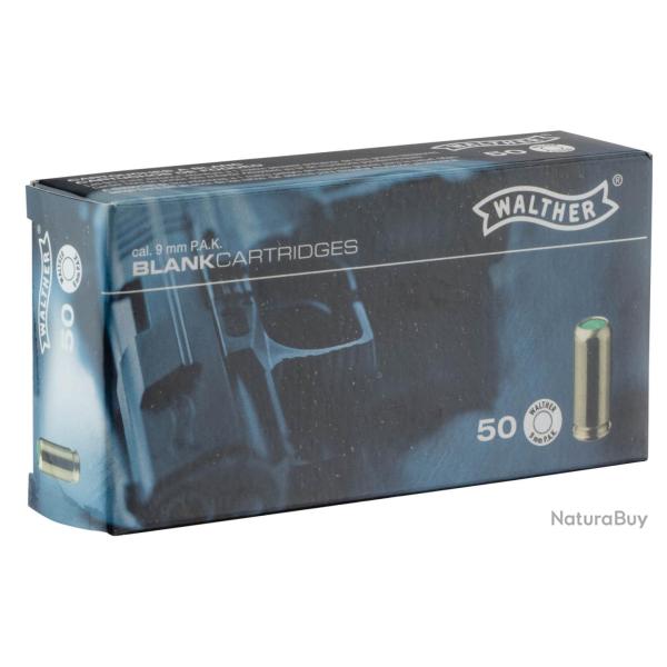 ( Bo�te de 50 cartouches cal. 9 mm PAK � blanc)Bo�te de 50 cartouches cal. 9 mm PAK � blanc
