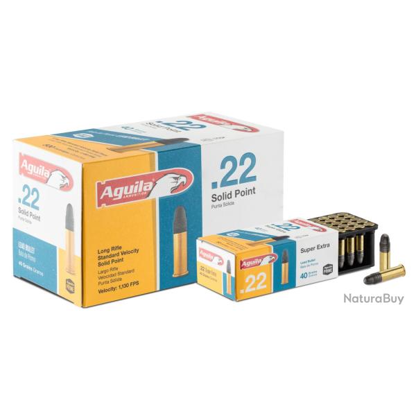 ( Cartouches 22 LR Solid Point Aguila)Cartouches 22 LR Solid Point Aguila