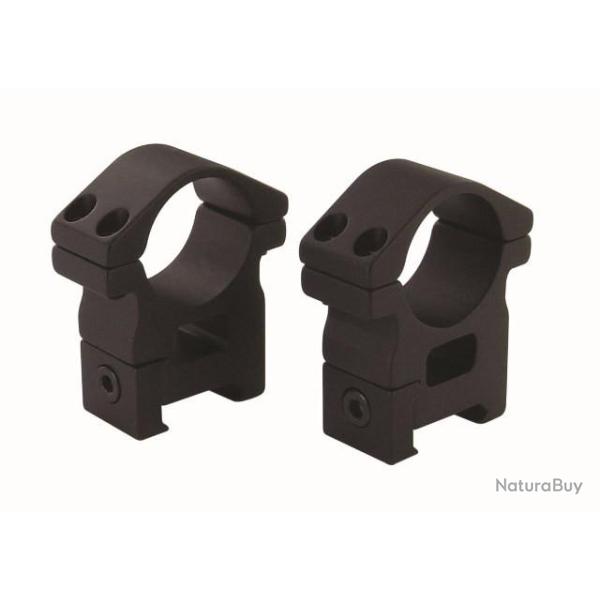 Colliers de montage aluminium rail weaver 25.4 Medium