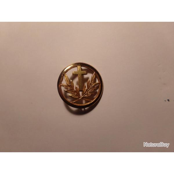 insigne de beret Aumonier Militaire Catholique