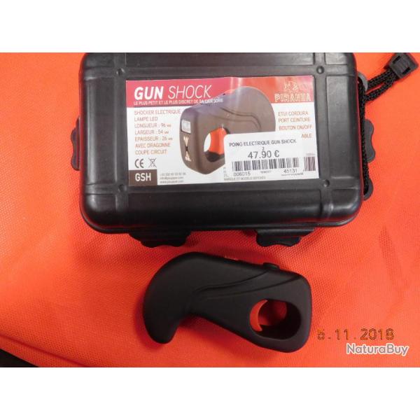PIRANHA GUN SHOCK, 2 000 000 volts, lampe de poche