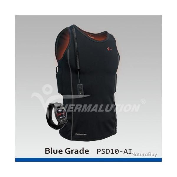 Sous-v�tement chauffant pour la plong�e jusqu'� 50 m�tres M Noir