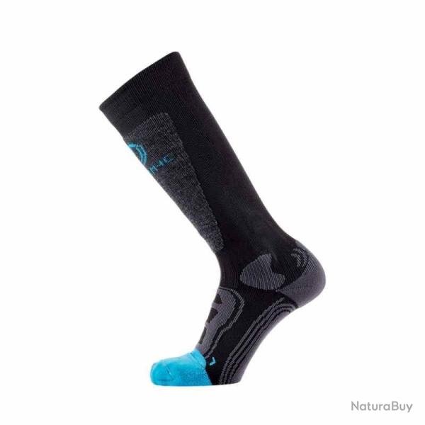 Pack Chaussettes + Chaufferettes Junior Warmer Ready, Therm-Ic Bleu 27 - 30