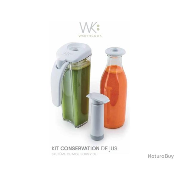 KIT DE CONSERVATION DES JUS KUVINGS