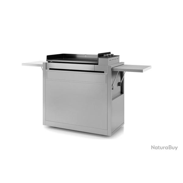 CHARIOT PLANCHA FORGE ADOUR PREMIUM INOX FERME Plancha Premium 60
