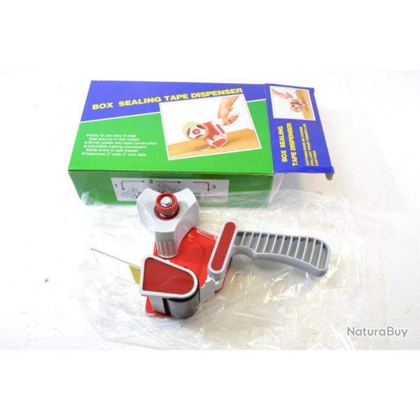 Dvidoir  scotch pour ralisation des colis postaux ou dmnagement. Distributeur collant scotch