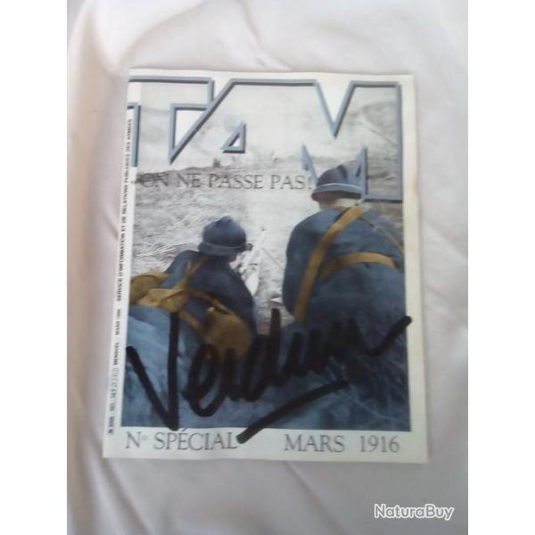 REVUE MILITARIA " TAM ON NE PASSE PAS NUMERO SPECIAL MARS 1916"