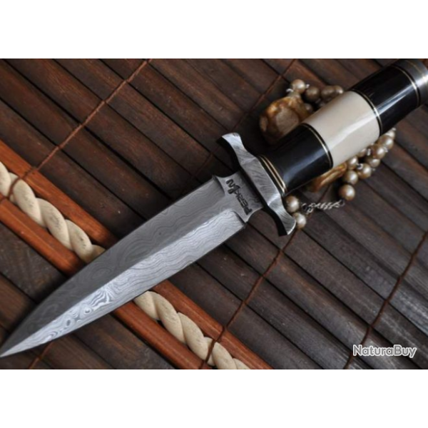 DAMAS CUSTOM FORMAT DAGUE POIGNARD