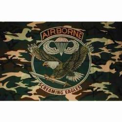 Drapeau Airborne Camouflage (101 Inc)