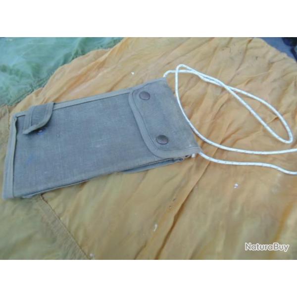 porte carte Indochine Alg�rie para parachutiste fab anglais 1945 Indo