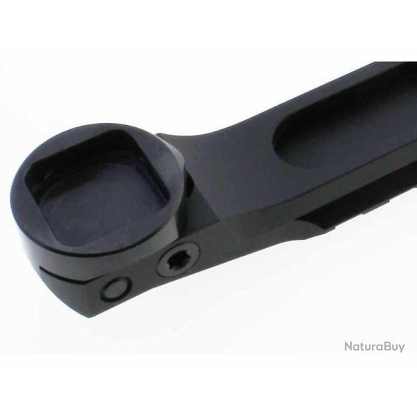 Montage HMS pour Steyr se montant sur les bases originales, pour lunette � rail VM/ZM (Zeiss ect.)